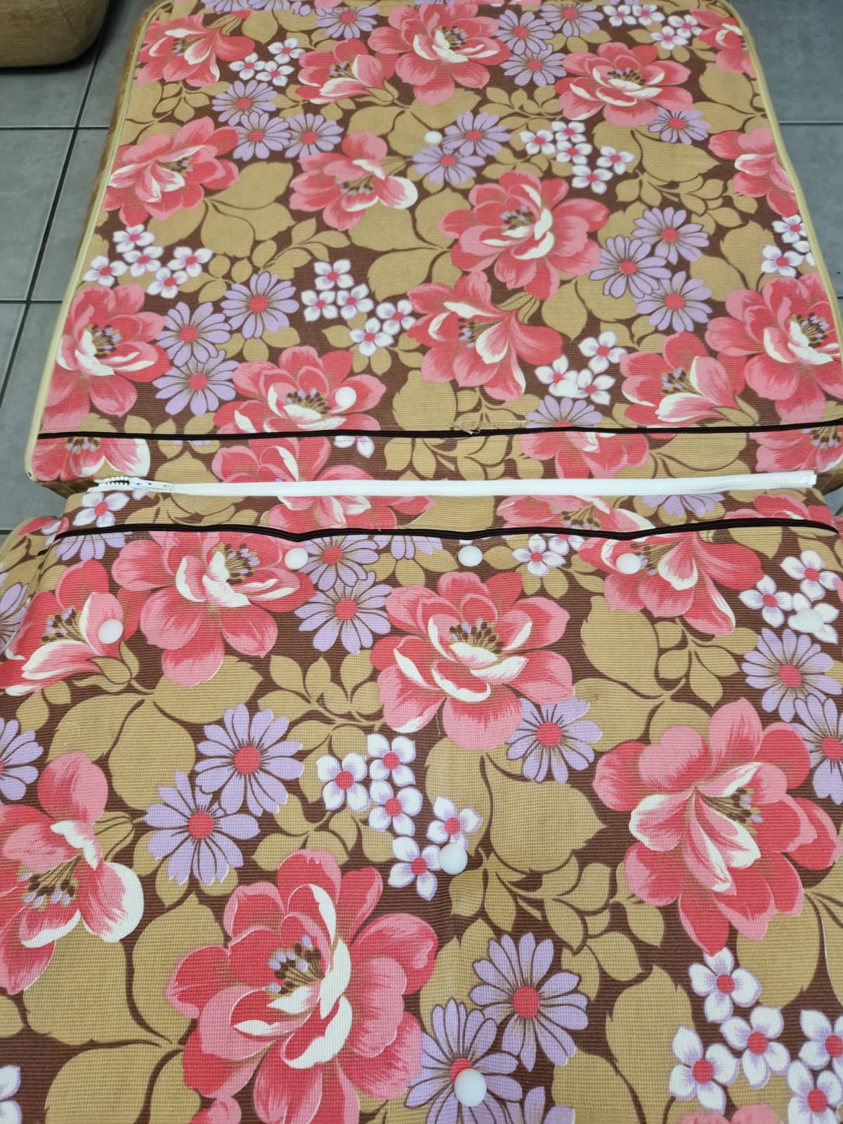 Sofa and convertible heaters 1970