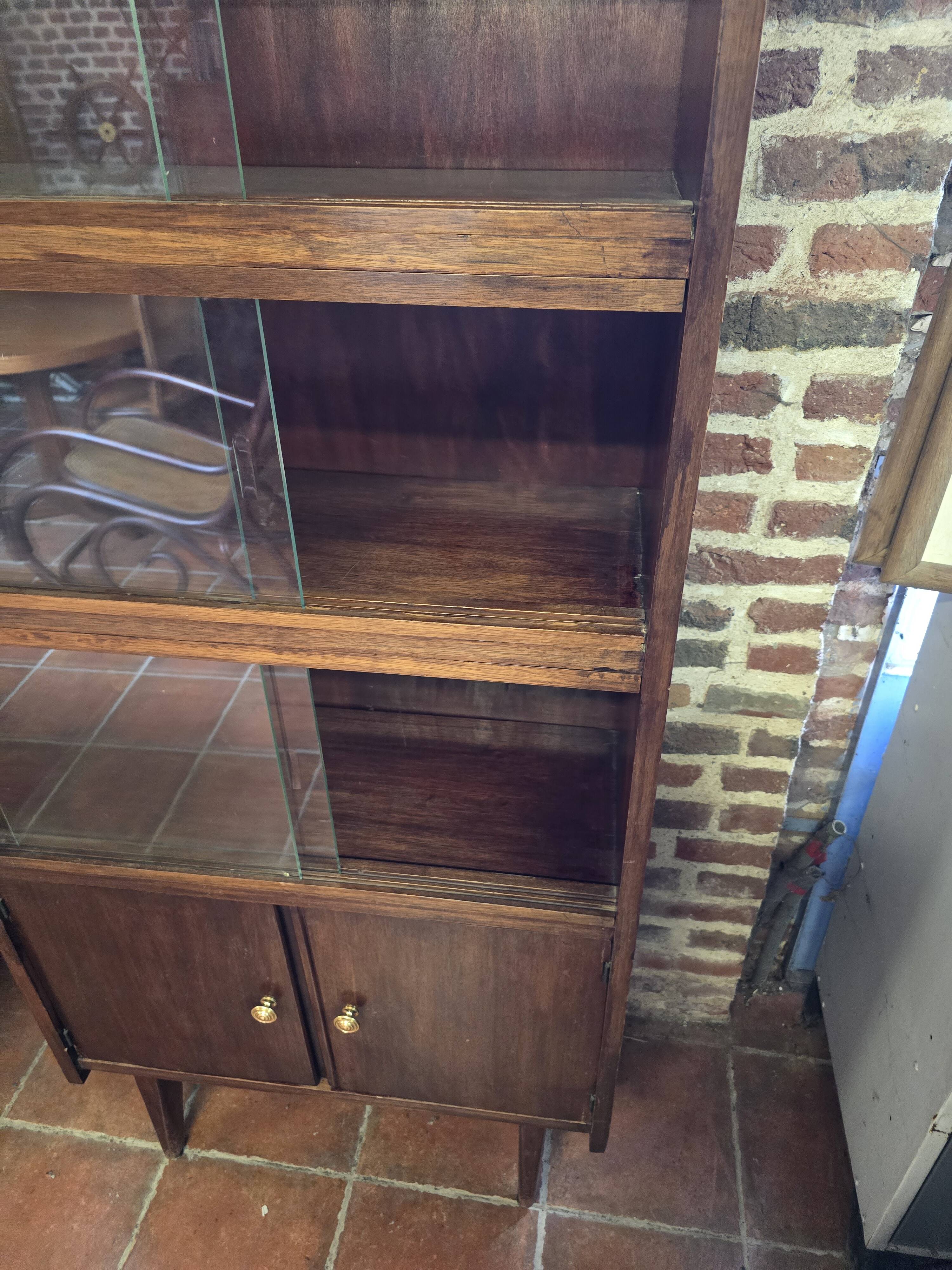 Vintage teak bookcase from the 60s