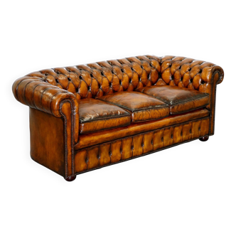 Chesterfield Club Whisky 1930 canapé hand-restored