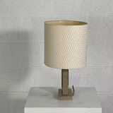 Vintage marble and brass lamp