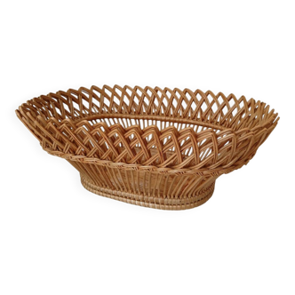 Woven basket, basket