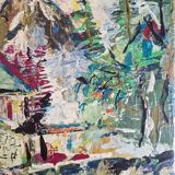 Peinture montagne