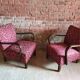 Paire de fauteuils 1950