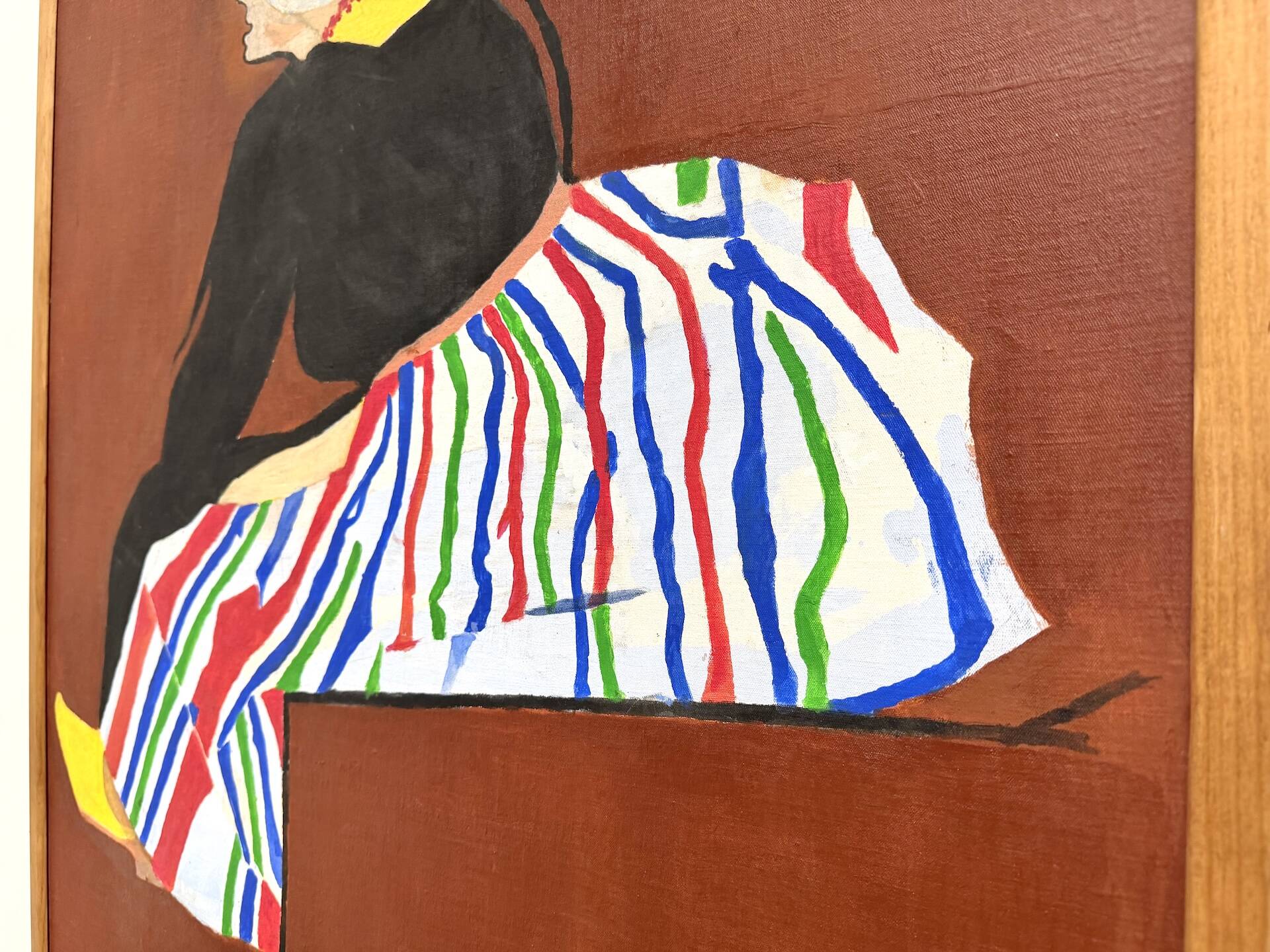 Large Swedish Tableau Signed Lars Norman (1962) – Oil on Panel