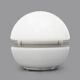 White glass table lamp by Enrico Tronconi for Tronconi, 1970s.
