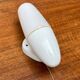 Mid-Century Modern German Ceramic 6065 Sconce by Wilhelm Wagenfeld for Lindner, 1950s