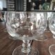 Set of 9 dessert cups, ice cream or crystalline fruit salad
