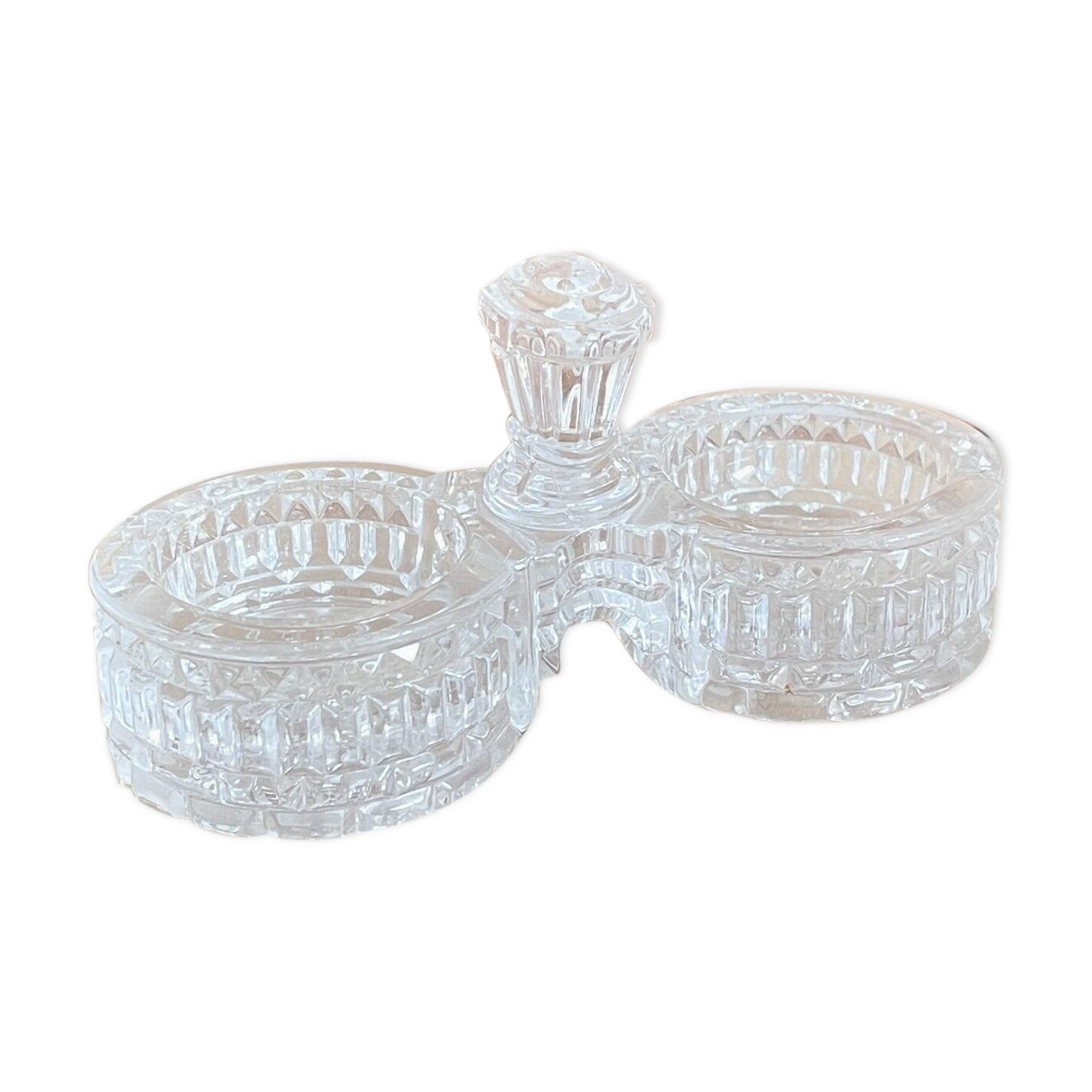 Table saltron in Baccarat crystal large model