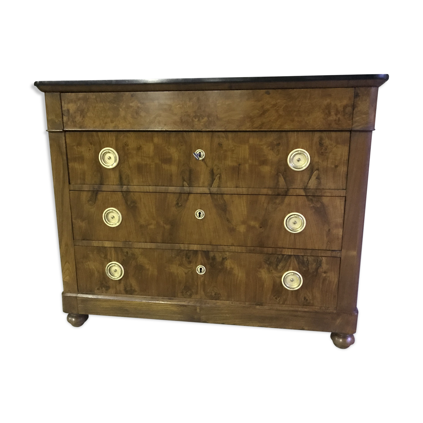 Empire period restored dresser
