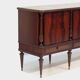 Vintage sideboard in flamed mahogany