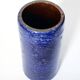 vase rouleau bleu Italie 1960