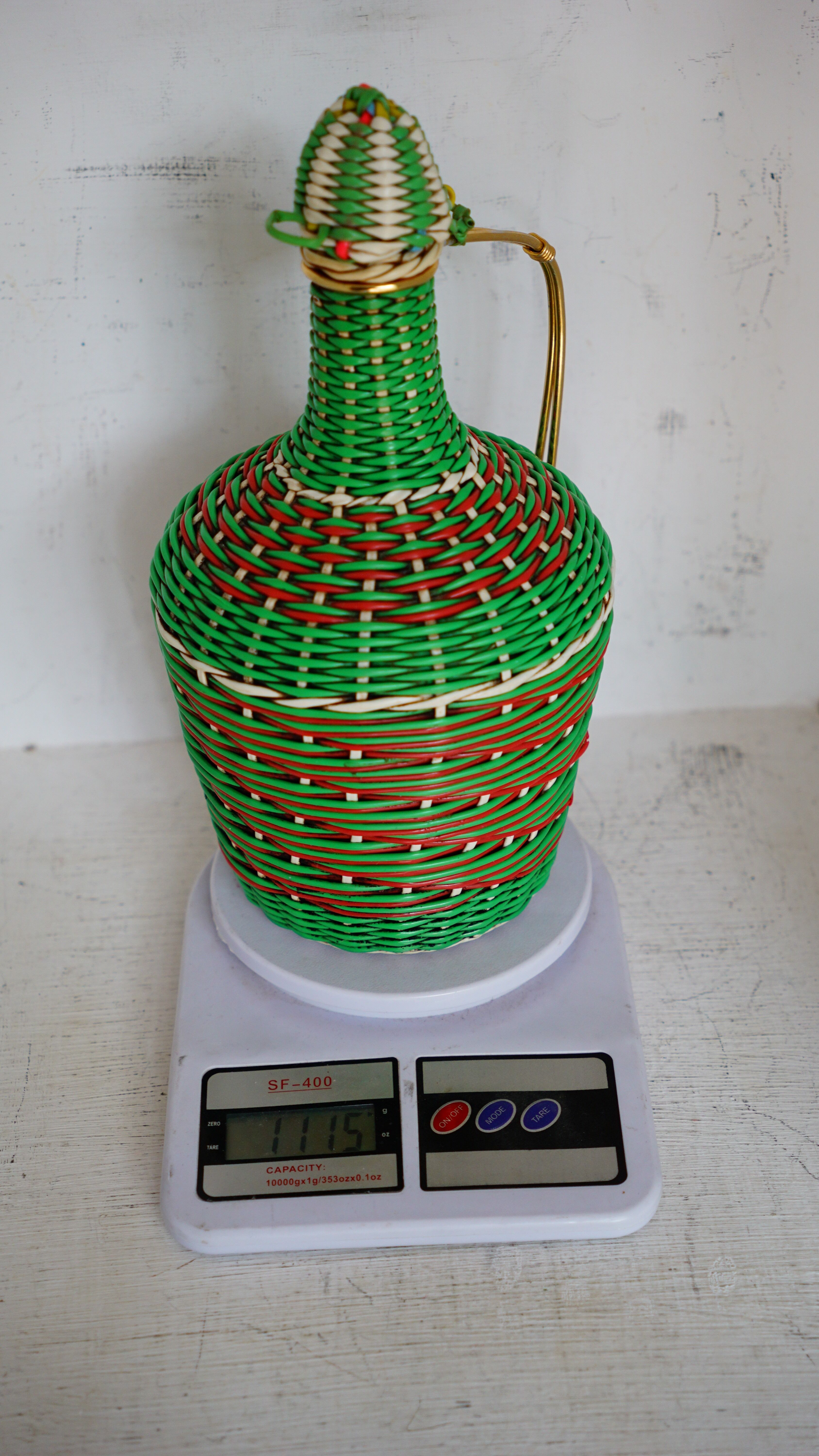 Andalusian handmade braided carafe