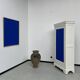 Klein blue Parisian wardrobe