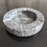 Gray marble ashtray