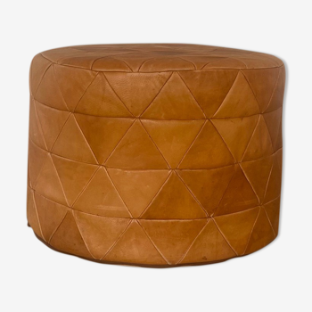 Leather pouf 1970, De Sede