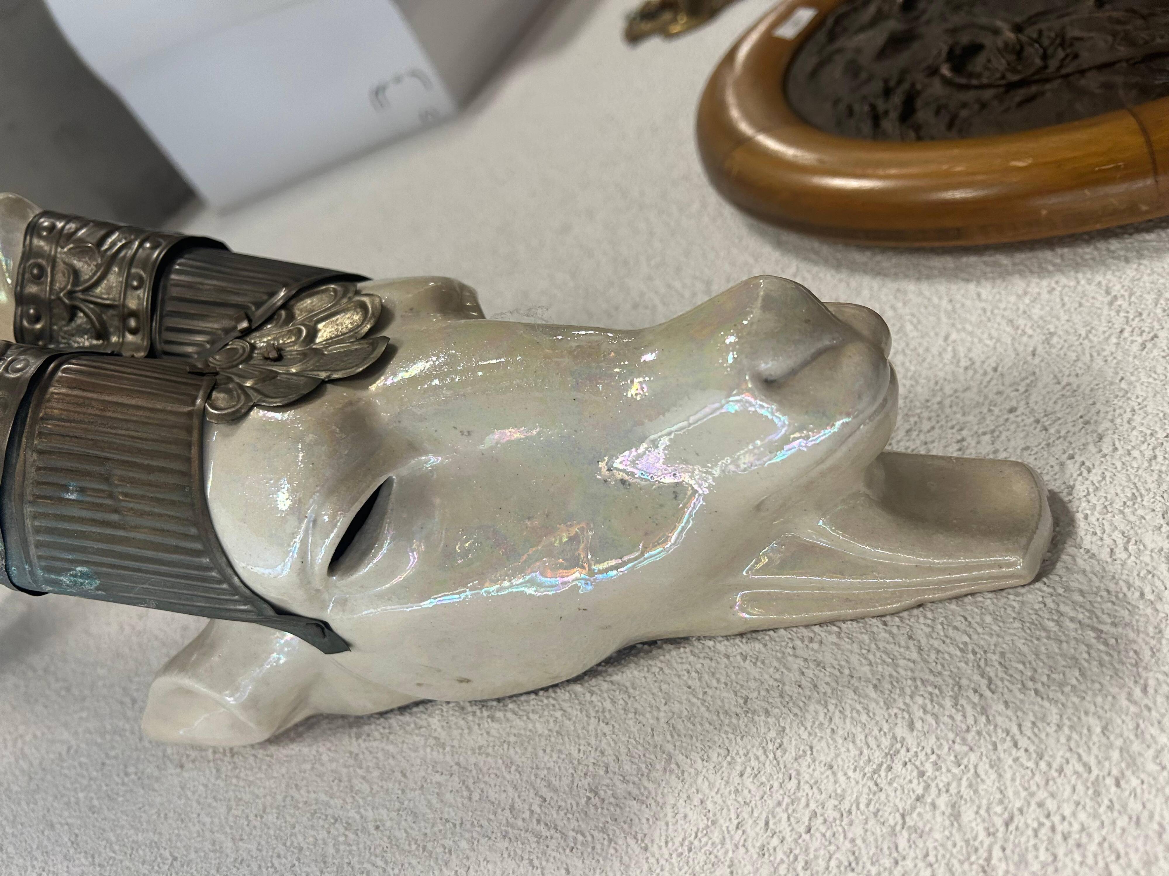 Capricorn Art Deco wall lamp