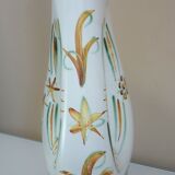 Zoomorphic ceramic pitcher vase from the 60s, signed Helguen Keraluc Quimper