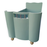 wooden bed 1950s child