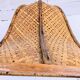 Woven rattan pendant light