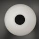 French vintage retro white glass replacement shade