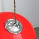 Space-age Red Medusa Pendant Lamp by Luigi Massoni for Guzzini, 1970s
