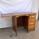 Children's desk 50s in oak and beech
