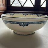 Large Art Deco ironstone salad bowl
