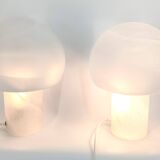 Pair of mushroom table lamps by Peil & Putzler, 1970s