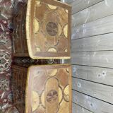 Paire de tables de chevets, commodes de style Louis XIV
