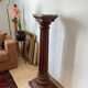 Sellette colonne xixeme en bois