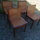 Chaises en cannage, cannée, vintage - Circa 1960