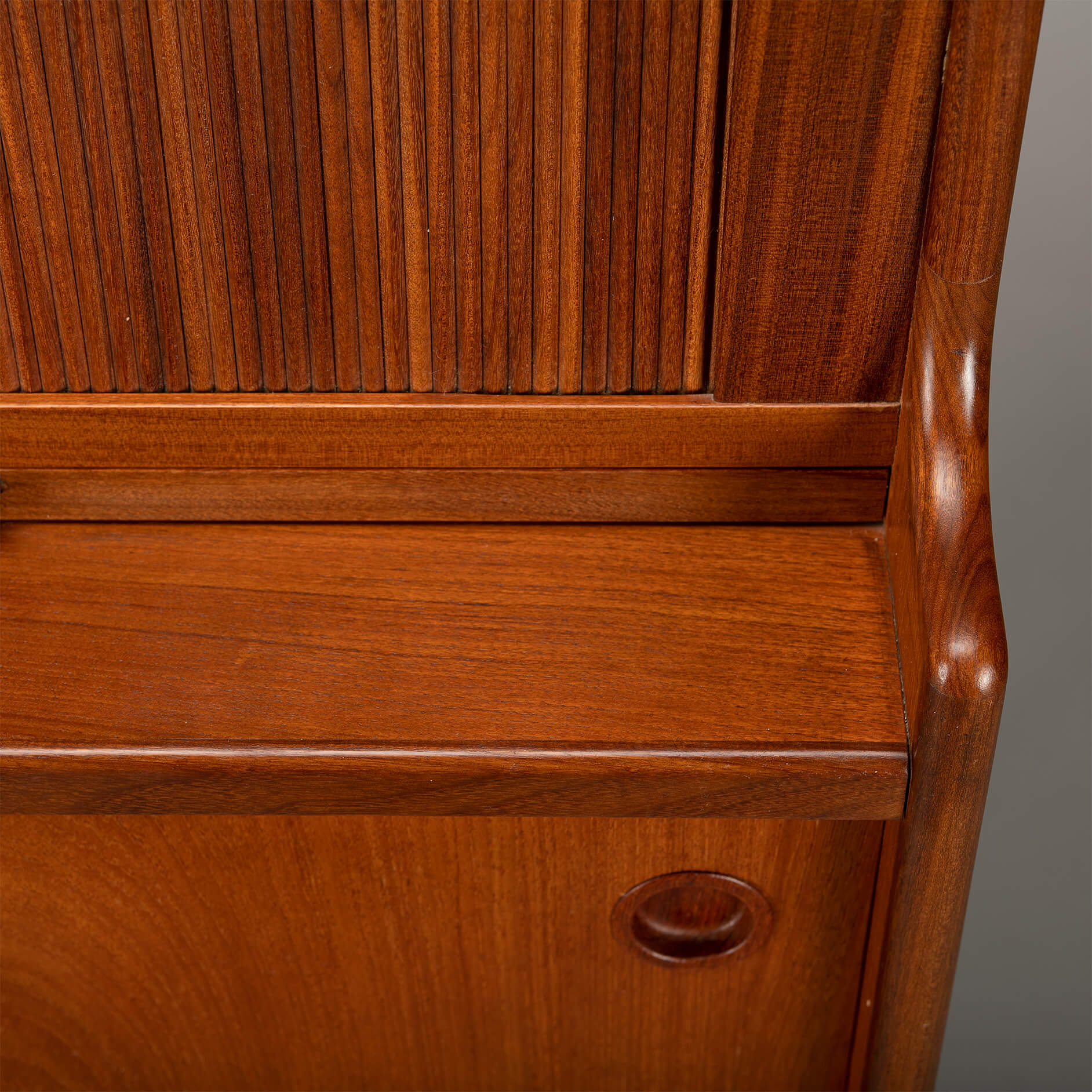 Teak High Sideboard by Johannes Andersen for J. Skaaning & Son, 1960s