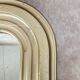 Antique Louis-Philippe style gilded patinated mirror