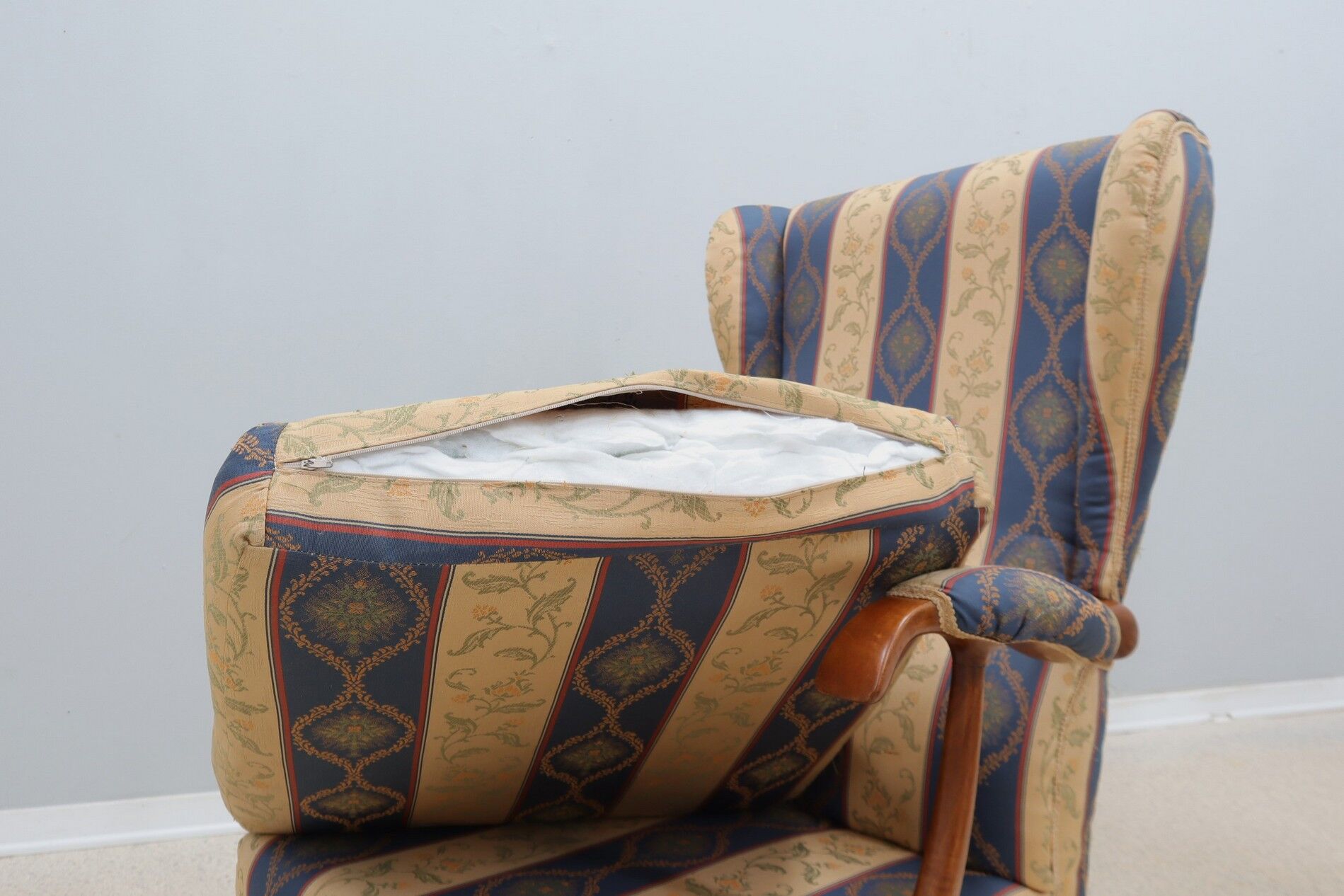 Mid century high back armchairs FRAMAR 1950s