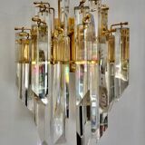 Venini sconce iridescent glass