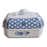 Butter dish Heinrich germany Villeroy and Boch model China blue