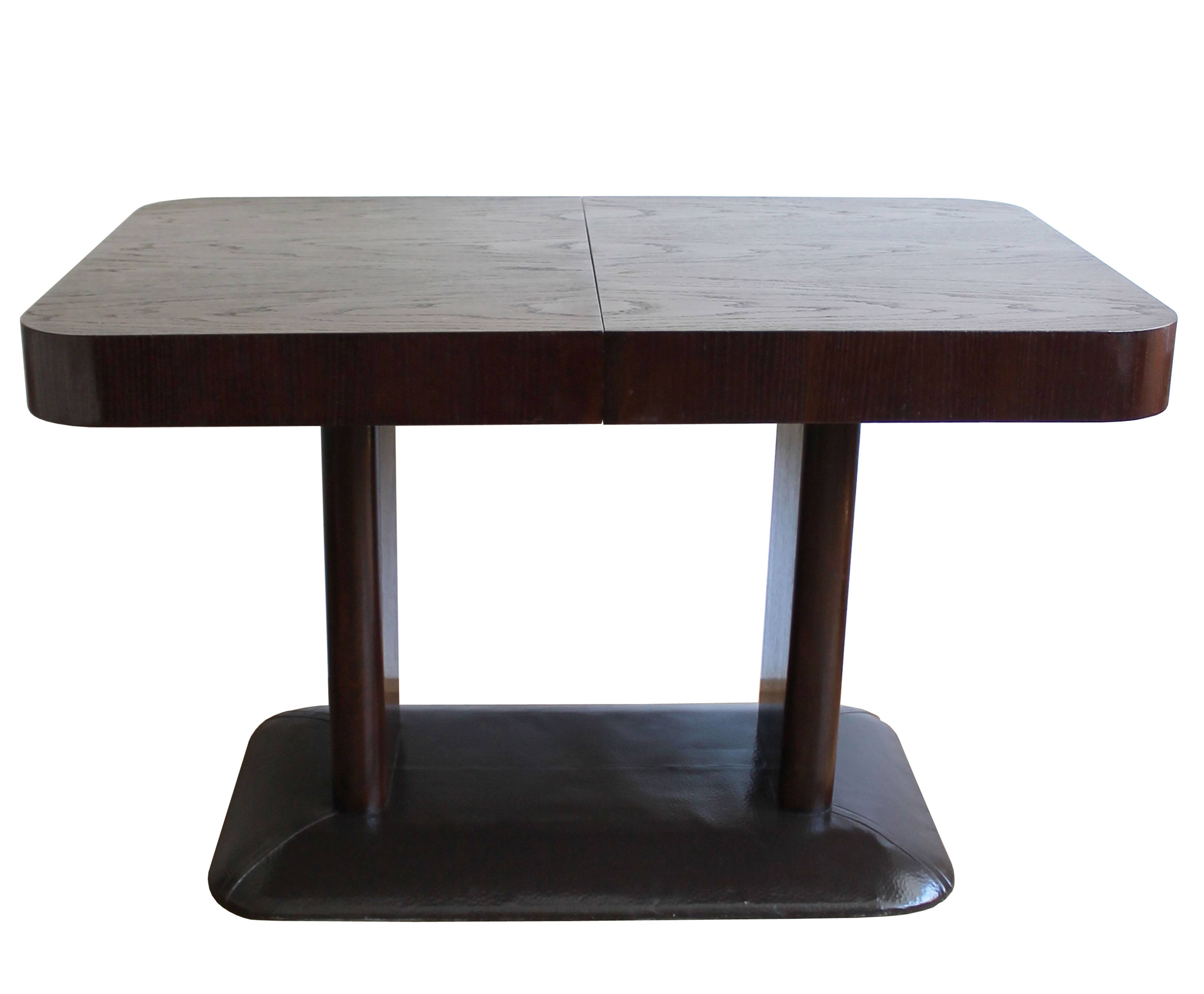 UP Brno Extendable Dining Table by Jindrich Halabala, 1930s