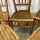 Chaises bistrot dépareillées x5