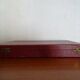 12 Art Deco knives 1930 bone or bakelite sleeves in case