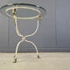 Mid-century Italian swan side table, 1970s