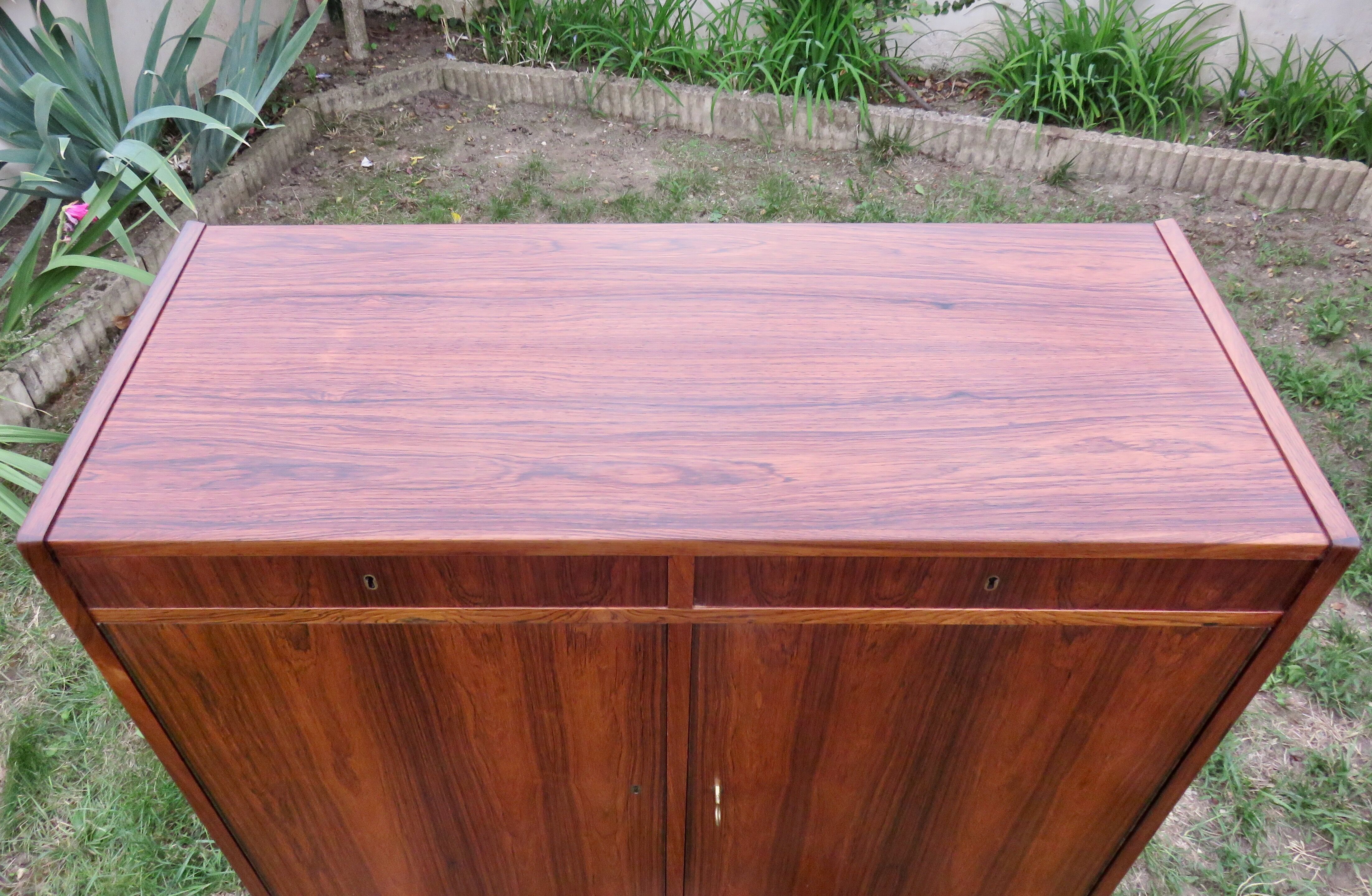 Rosewood drawer sideboard, Denmark, 1960
