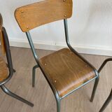 20 vintage mismatched school chairs