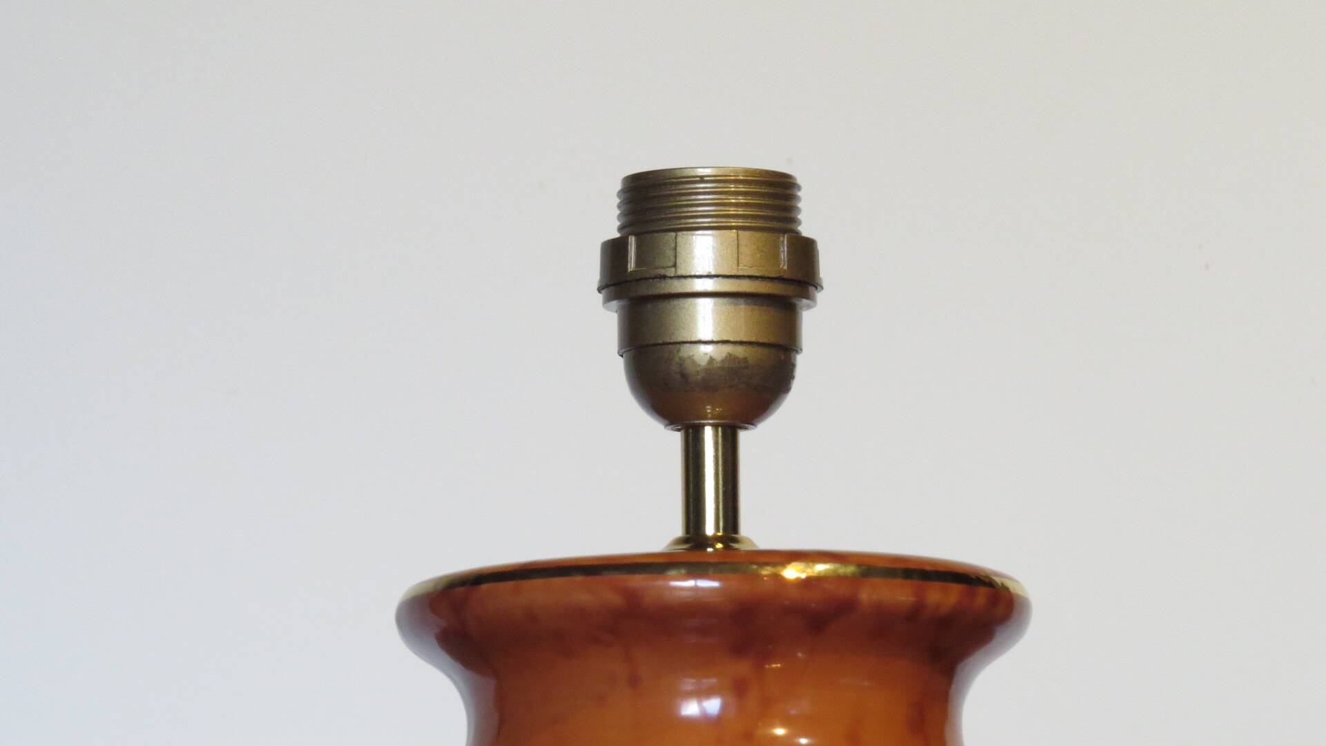 Large ceramic lamp base from the 70's,