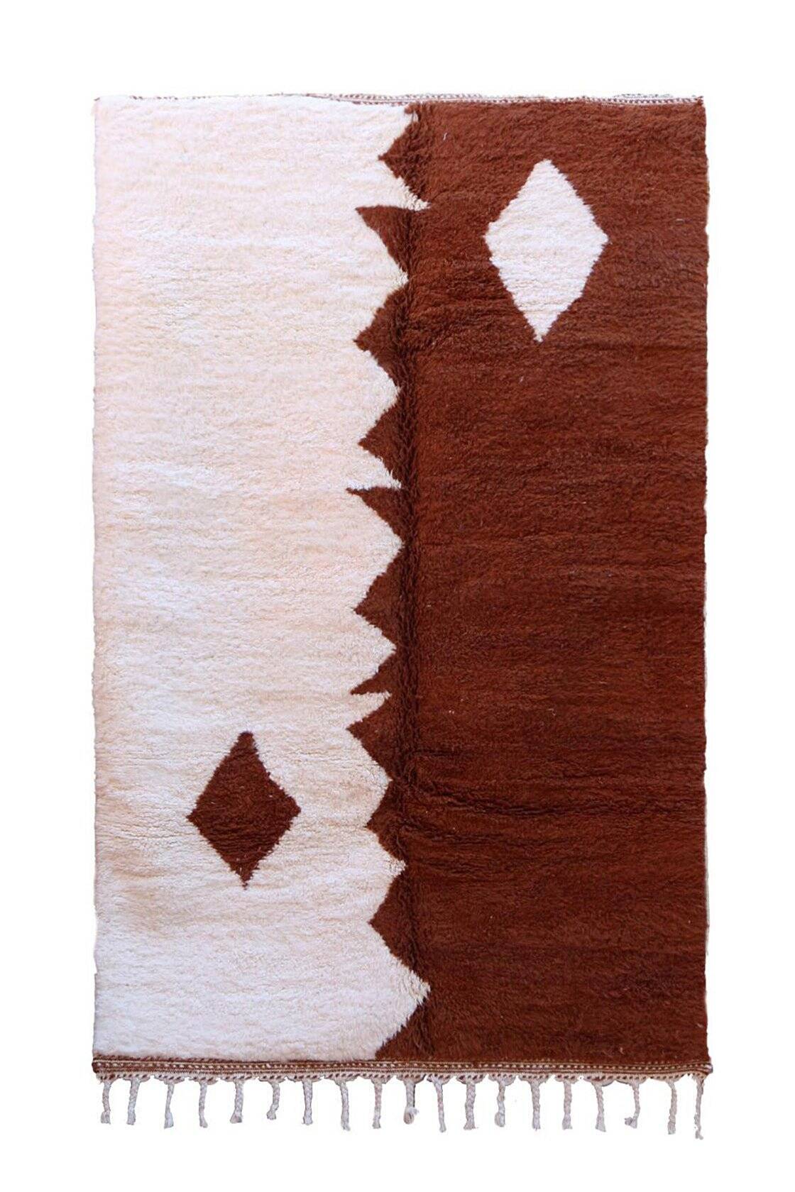 Tapis beni ouarin fait main traditionnelle 150 x 250 cm