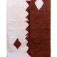 Tapis beni ouarin fait main traditionnelle 150 x 250 cm