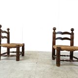 children chairs, set of 2, 1960s