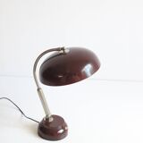 Metal Desk Lamp With Ring Light by Hala, the Netherlands 1950S