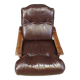 Fauteuil scandinave vintage, années 1960