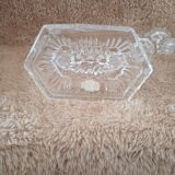 Crystal chandelier stamped E. Buder