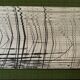 1960 modernist photo mounted on a wooden panel